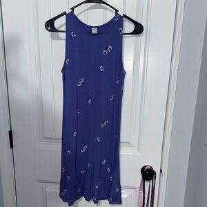 Old Navy purple tank swing dress